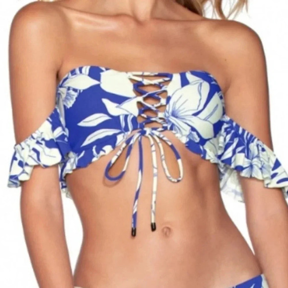 Maaji ruffle reversible bikini top - Picture 1 of 14